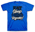 Retro 3 Blue Cement Daily Routine Shirt