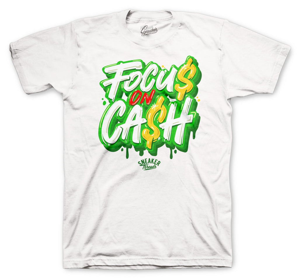 Retro 1 Lucky Green Focus On Cash Shirt