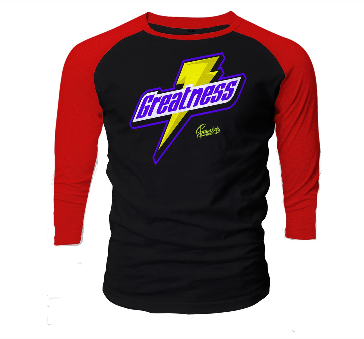 Retro 5 What The Greatness Raglan