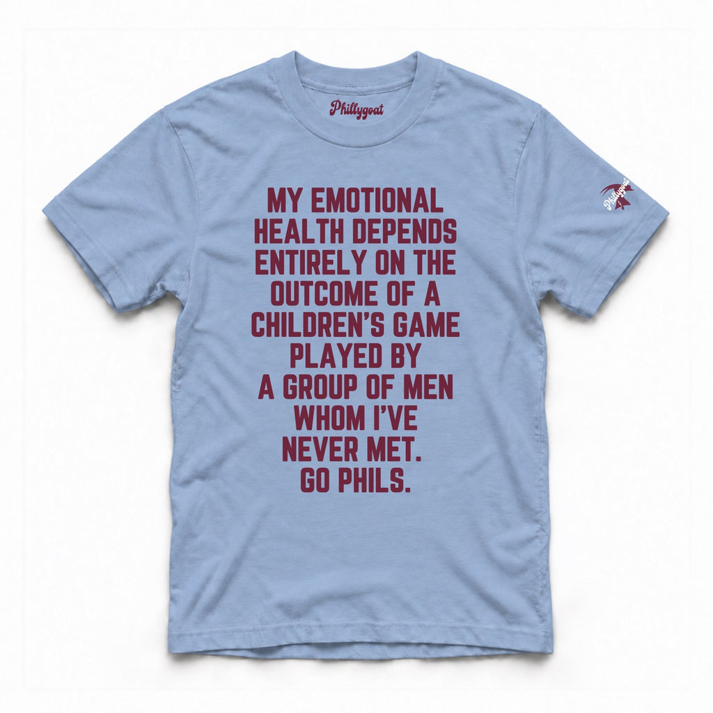 "My Emotional Health Depends on the Phils" Comfort Colors product image 3