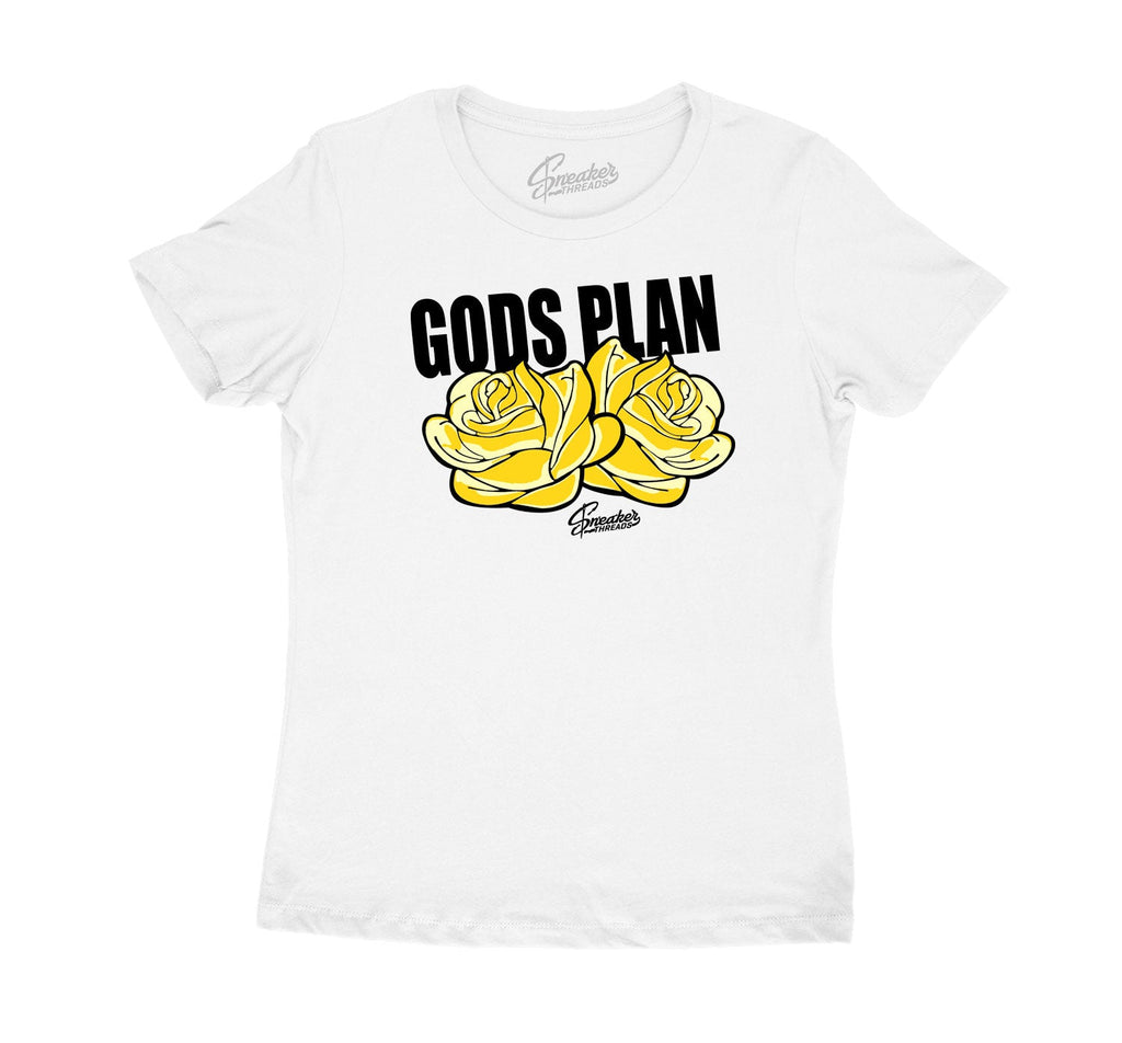 Womens - Laser Orange 3 Gods Plan Shirt