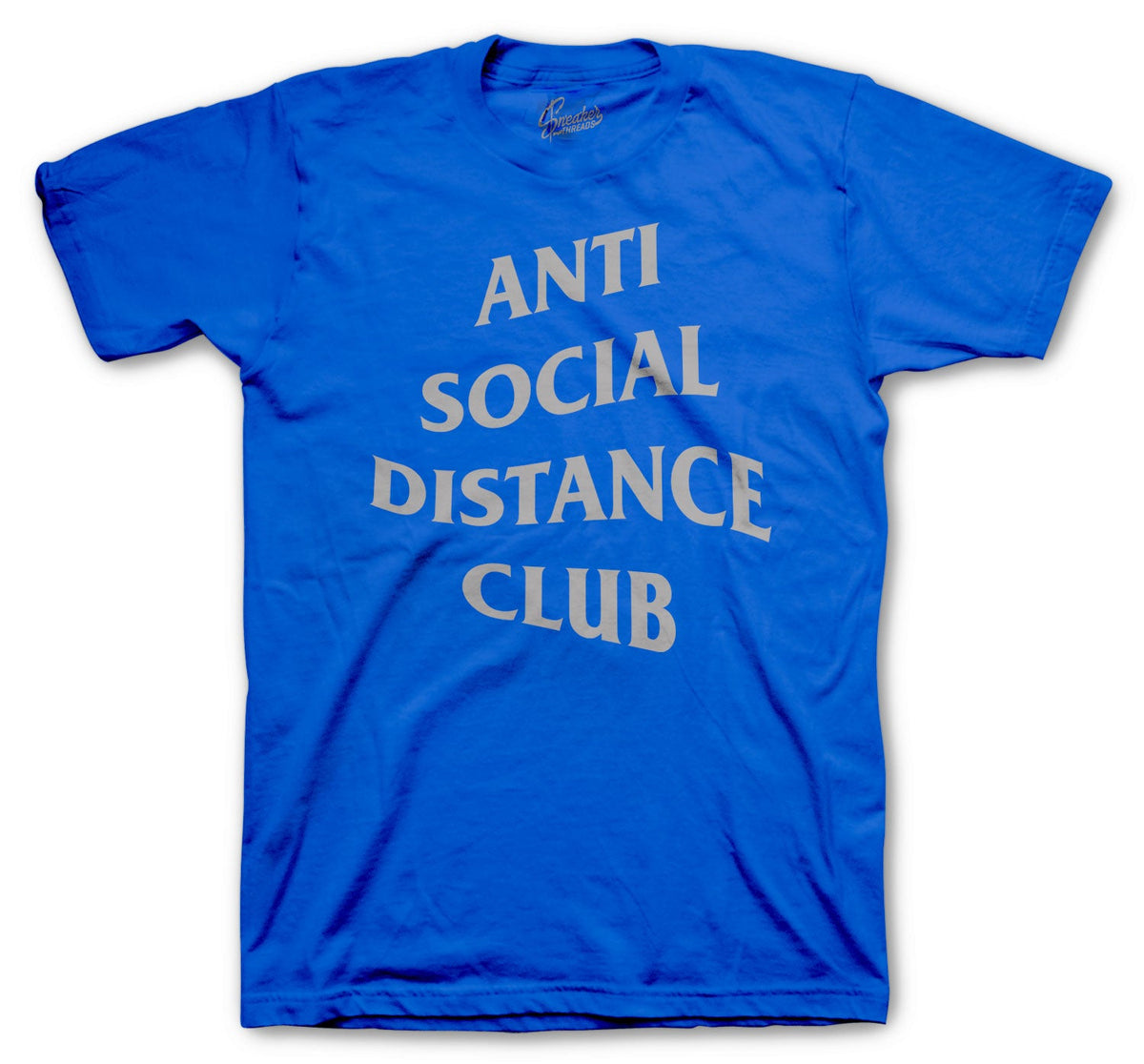 Retro 3 Blue Cement Social Distance Shirt