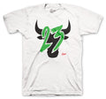 Retro 1 Lucky Green Toro Shirt