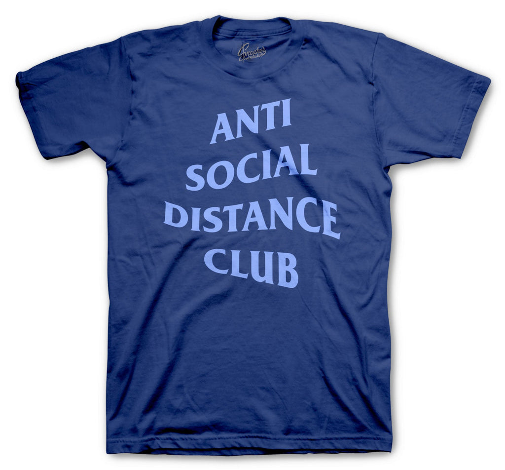 Retro 12 Indigo Social Distance Shirt