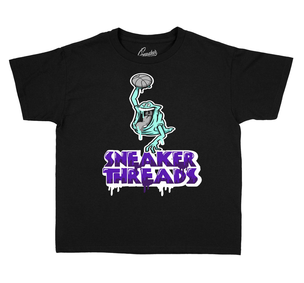 Kids - Dark Concord 12 Air Slimer Shirt