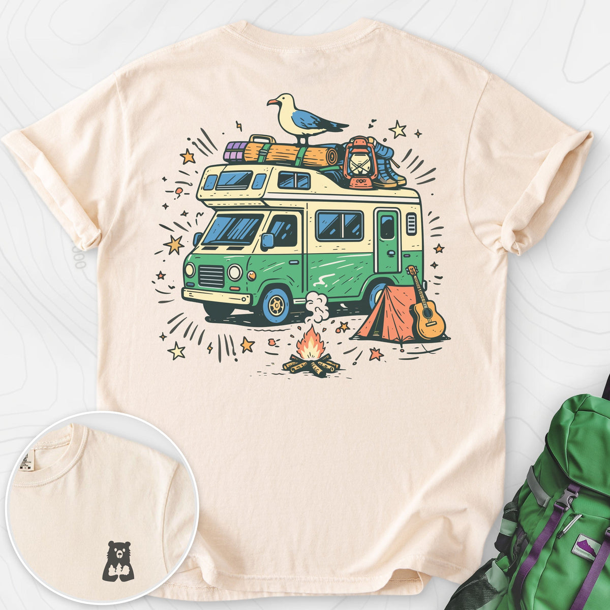 Adventure Camper Back Print product image 4