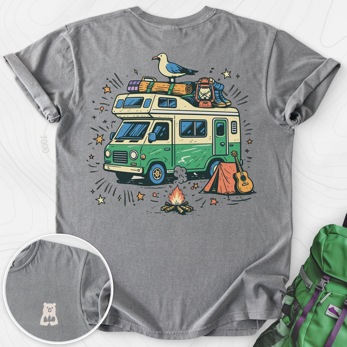 Adventure Camper Back Print product image 3