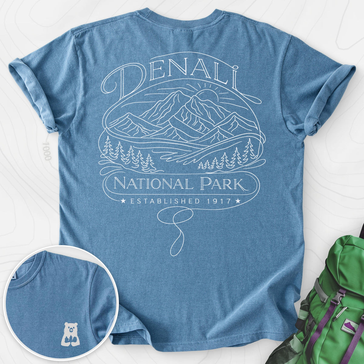 Denali National Park Back Print product image 3
