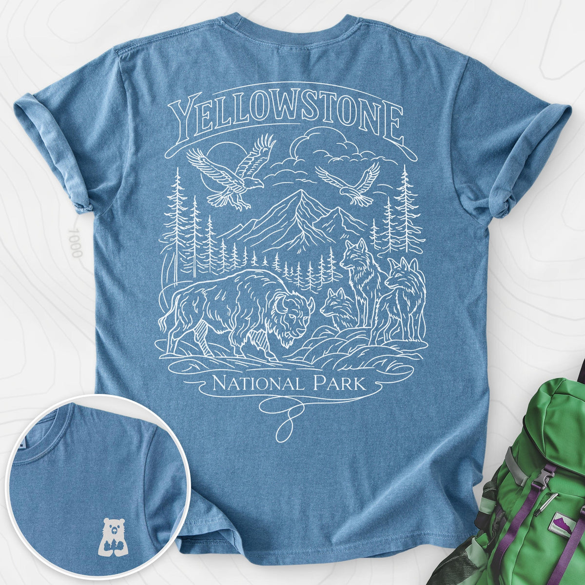Yellowstone Back Print product image 3