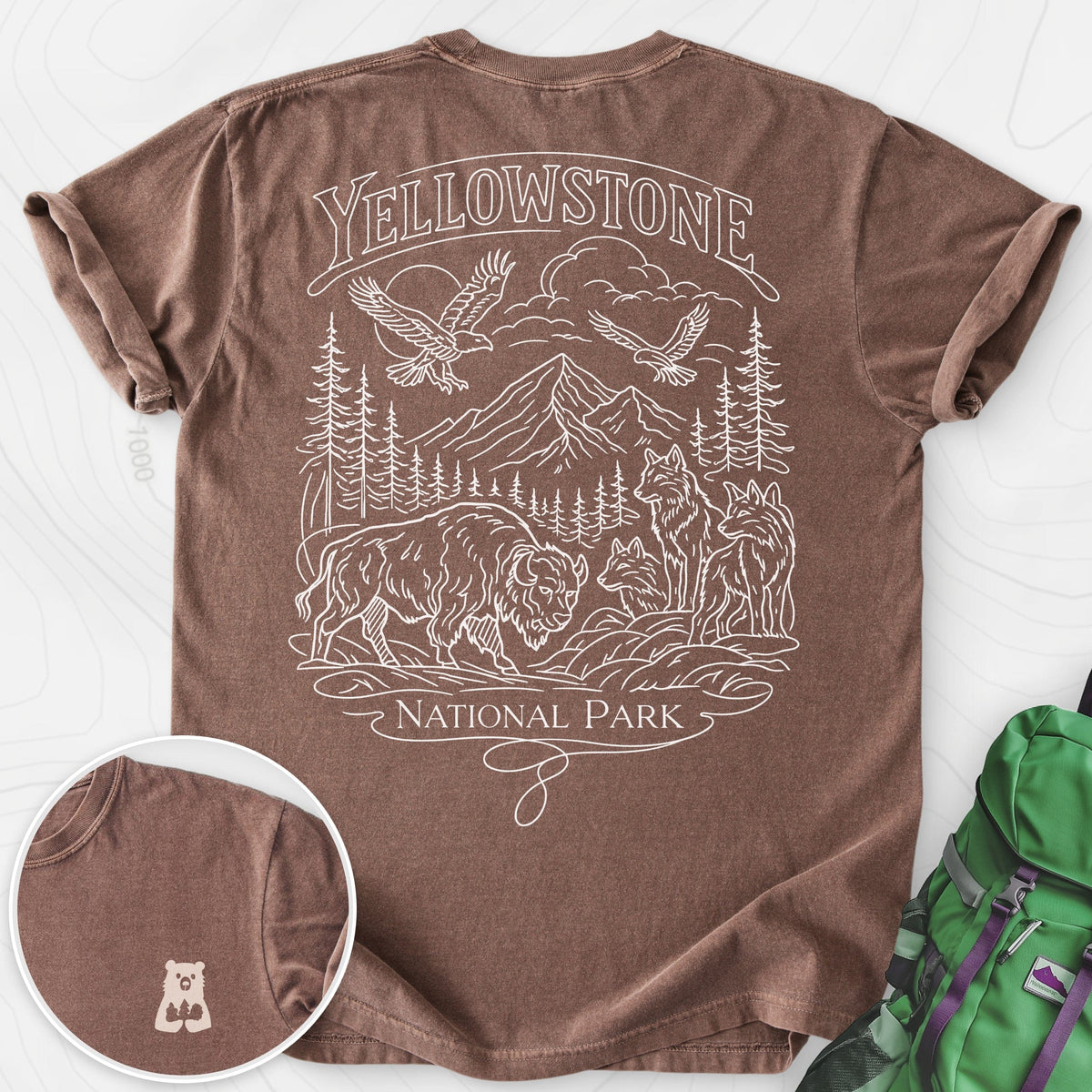 Yellowstone Back Print product image 10