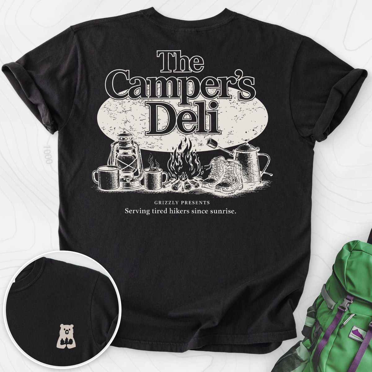 Campers Deli Back Print product image 1