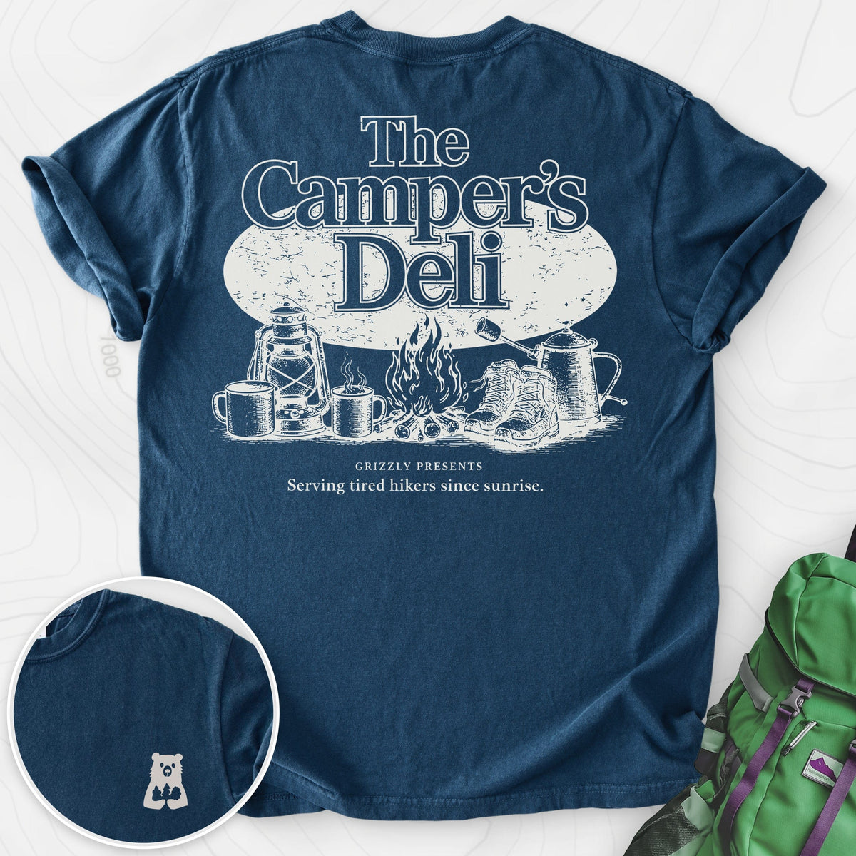 Campers Deli Back Print product image 2
