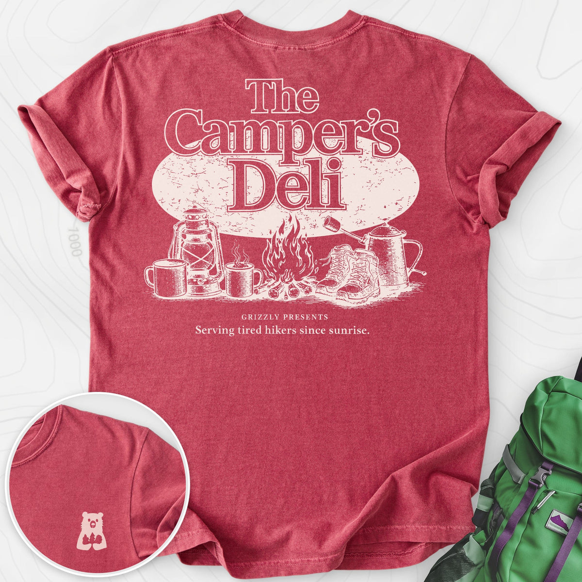 Campers Deli Back Print product image 4