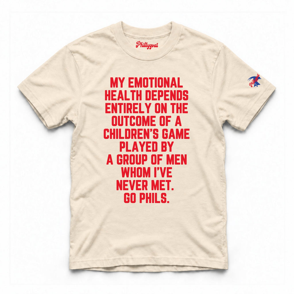 "My Emotional Health Depends on the Phils" Comfort Colors product image 4