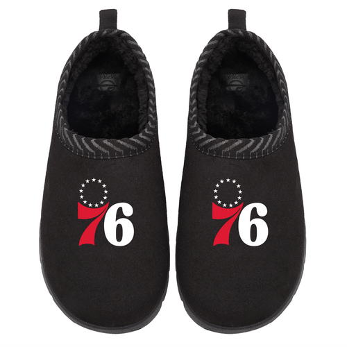 "Philadelphia 76ers Primary Logo" Officially Licensed Mission Slippers