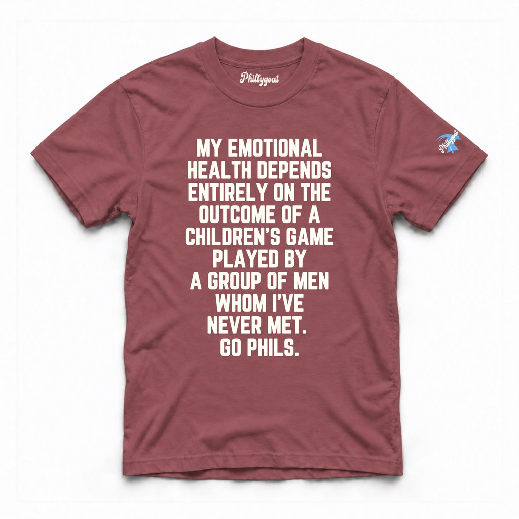 "My Emotional Health Depends on the Phils" Comfort Colors product image 5
