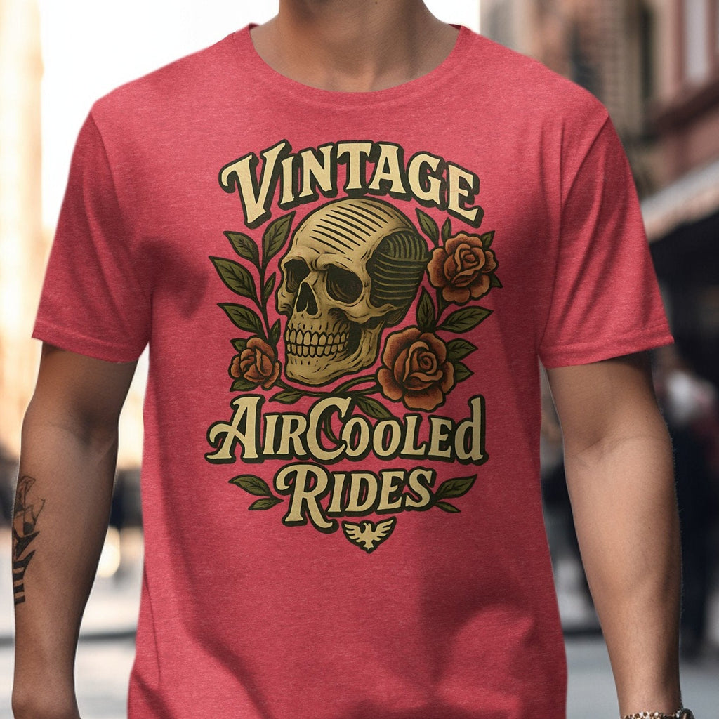 Vintage AirCooled Rides - Air Head Skull Tattoo