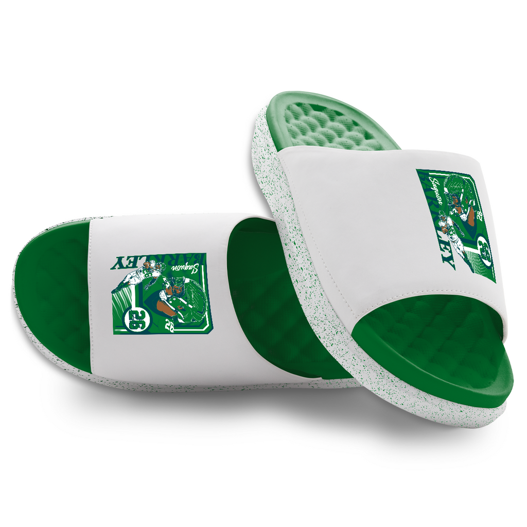 "Saquon Barkley Retro Collage" Officially Licensed Motive Slides