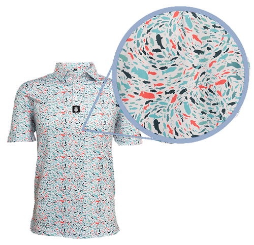 "Fish 'n' Chips" Men's Polo