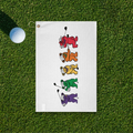 Golf Swing Bears Golf Towel