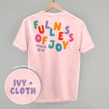 Fullness Of Joy Colorful (Back Print) product image 1