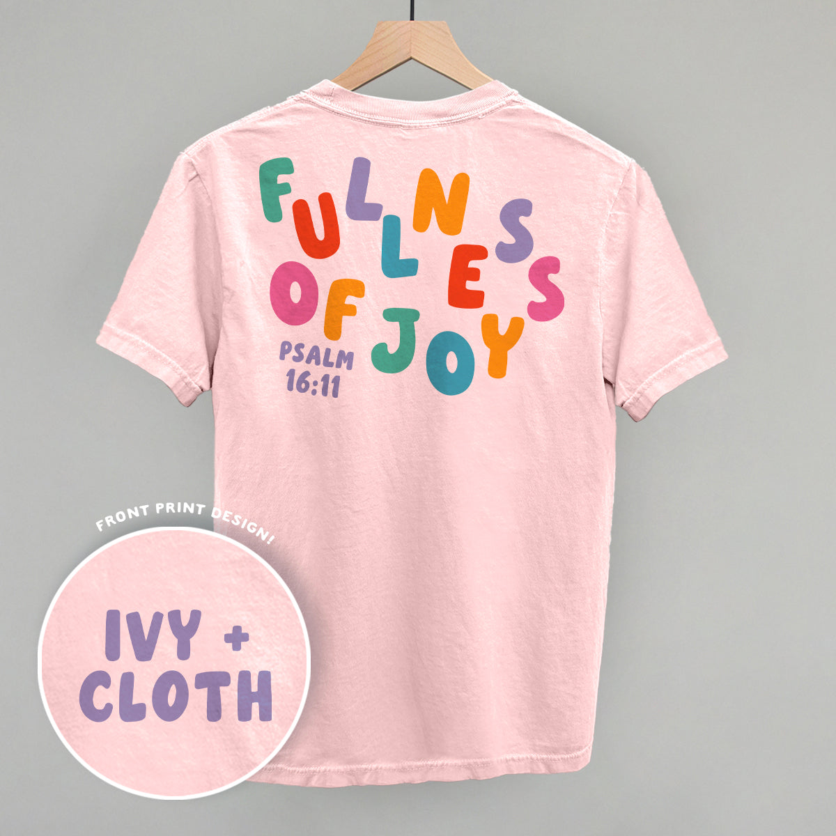 Fullness Of Joy Colorful (Back Print) product image 1