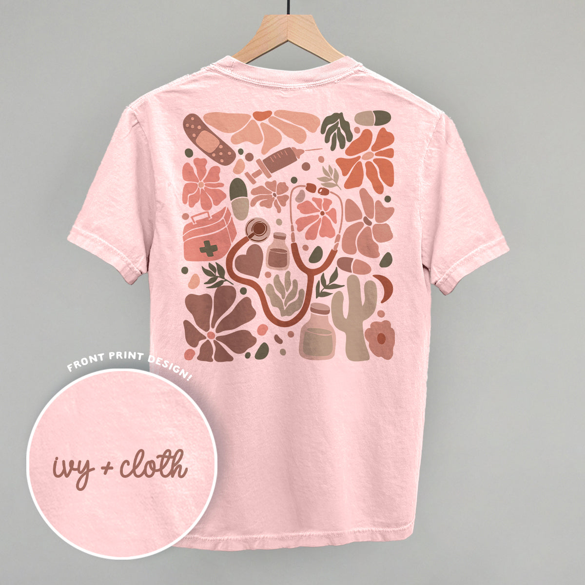 Abstract Neutral Nurse Doodle (Back Print) product image 1