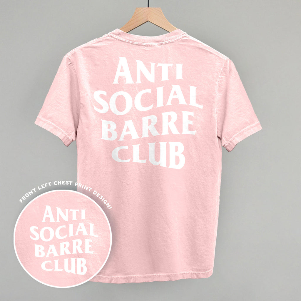 Anti Social Barre Club (White) (Back Print) product image 3