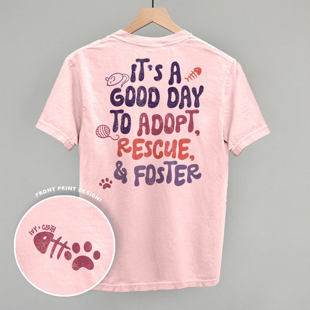 Adopt, Rescue, & Foster Cat (Back Print) product image 1