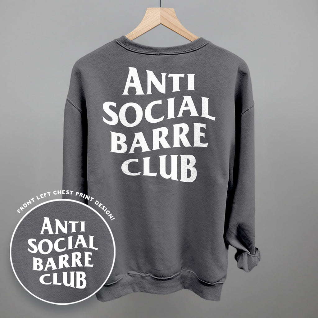 Anti Social Barre Club (White) (Back Print) product image 9