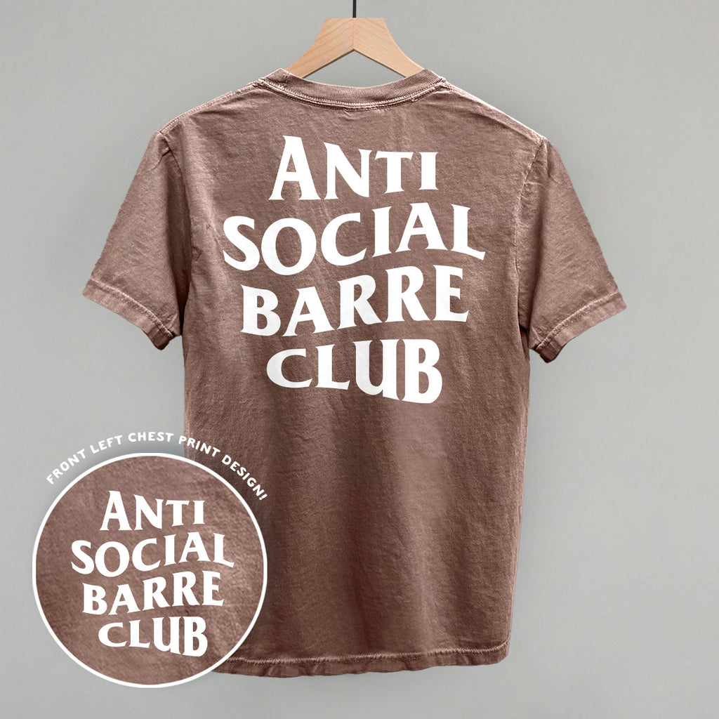 Anti Social Barre Club (White) (Back Print) product image 5