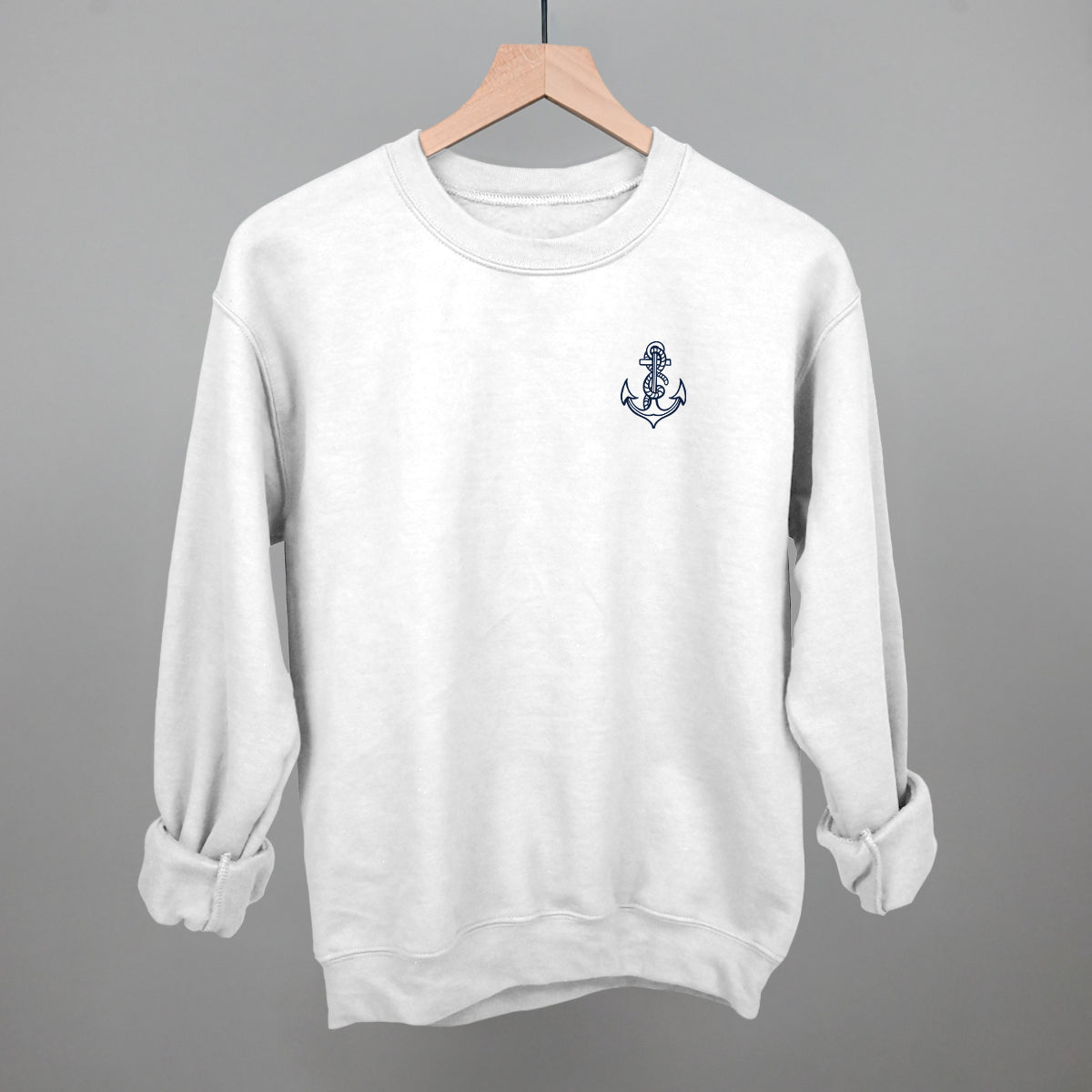 Anchor Doodle (Navy Blue) (Left Chest) product image 17