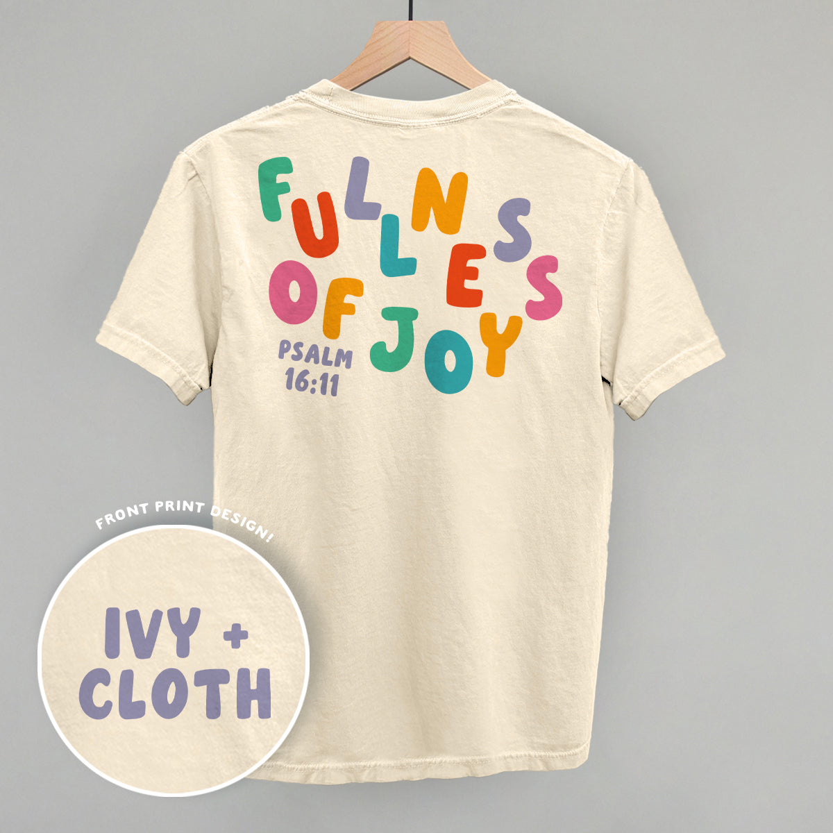 Fullness Of Joy Colorful (Back Print) product image 2