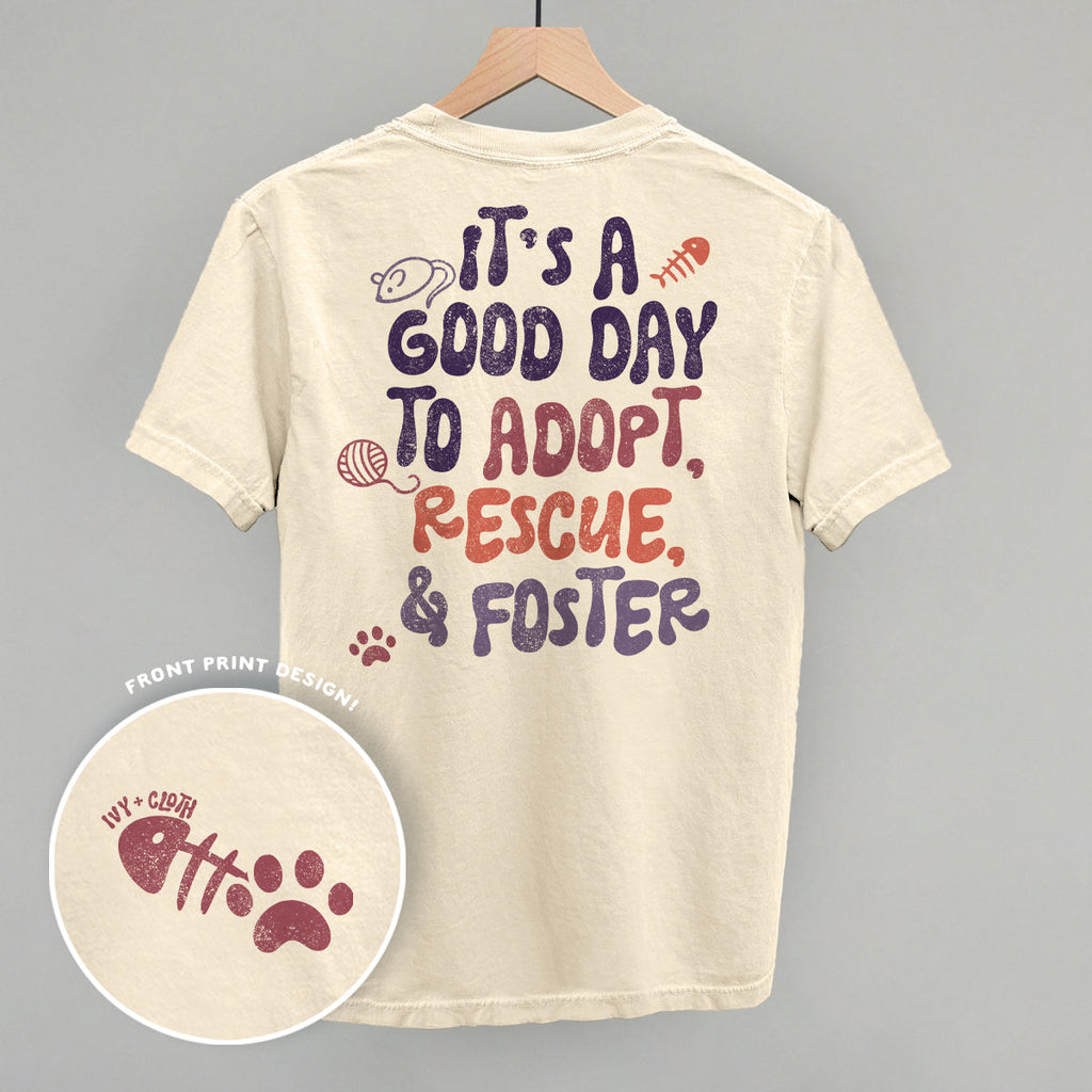 Adopt, Rescue, & Foster Cat (Back Print) product image 2