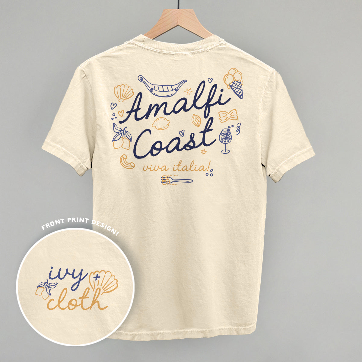 Amalfi Coast Doodles (Back Print) product image 2