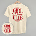 Girl Dads Club (Red) (Back Print) product image 1
