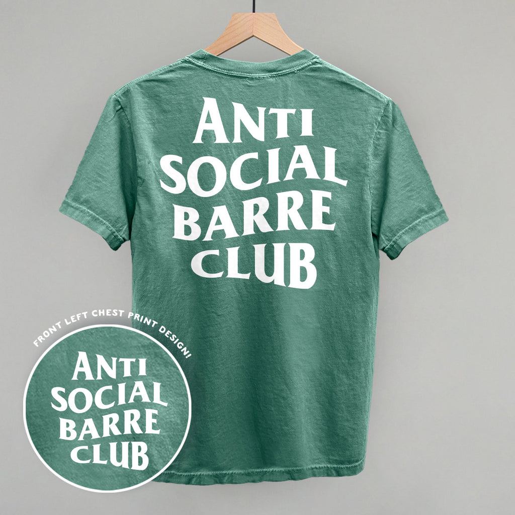 Anti Social Barre Club (White) (Back Print) product image 6