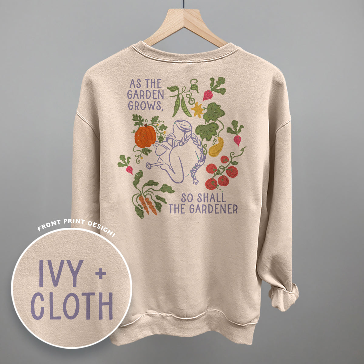 As The Garden Grows, So Shall Gardener (Back Print) product image 5