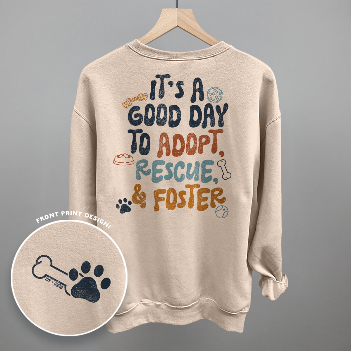 Adopt, Rescue, & Foster (Back Print) product image 3