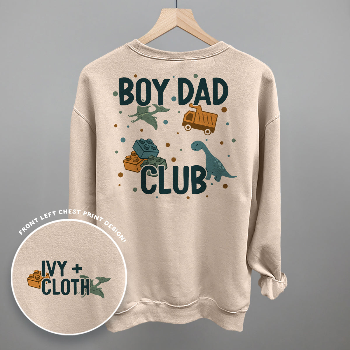 Boy Dad Club Doodles (Back Print) product image 5