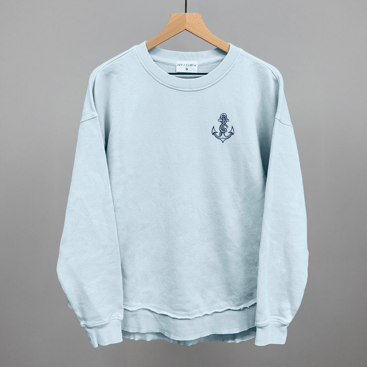 Anchor Doodle (Navy Blue) (Left Chest) product image 6