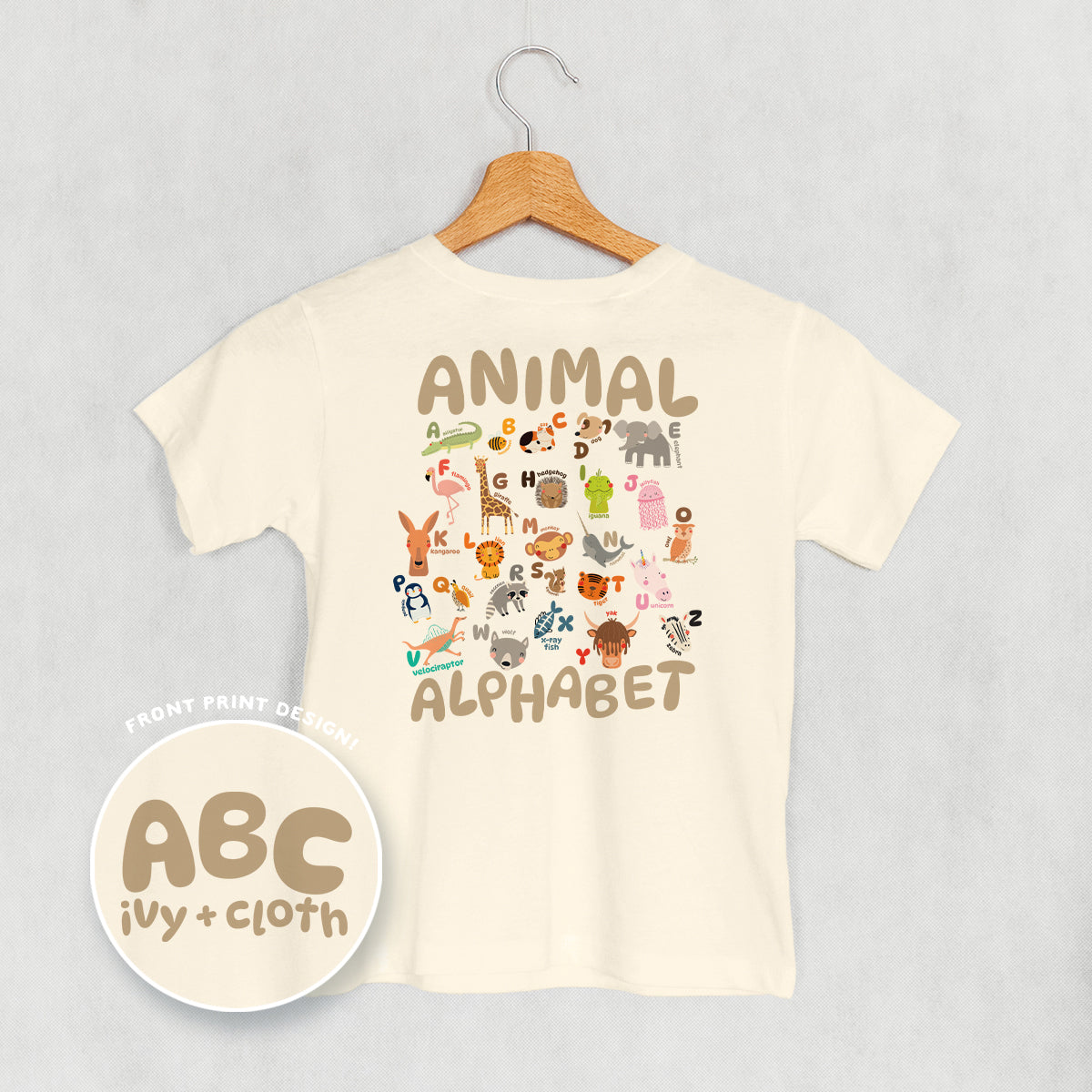 ABC Animals (Kids Back Print) product image 1
