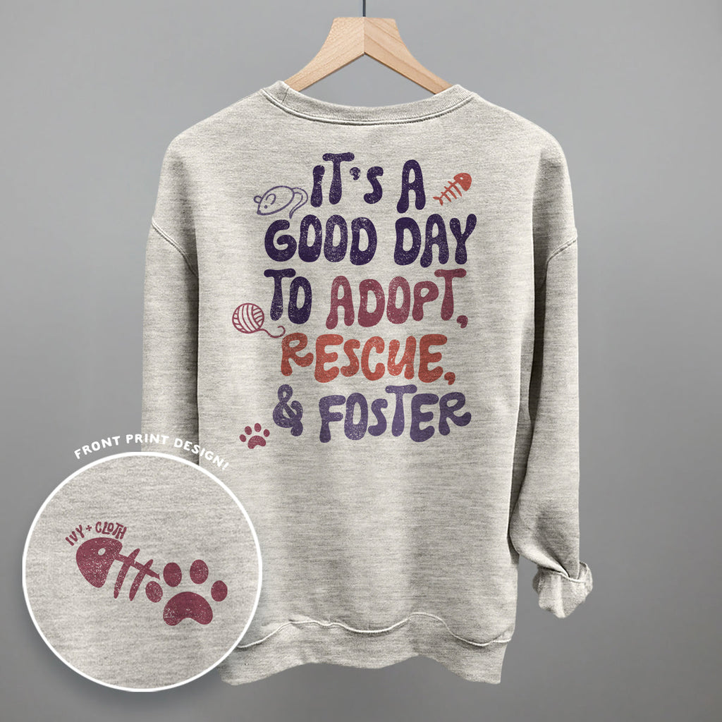 Adopt, Rescue, & Foster Cat (Back Print) product image 5