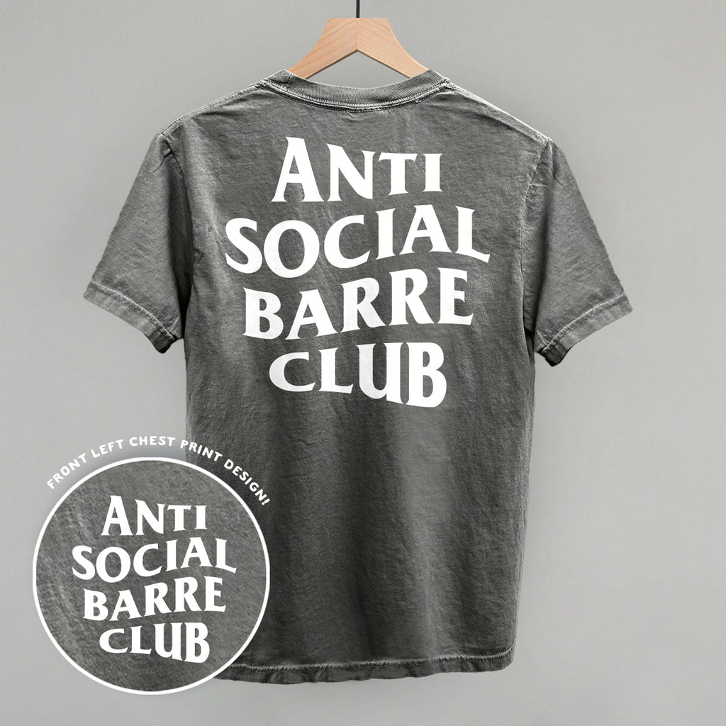 Anti Social Barre Club (White) (Back Print) product image 7