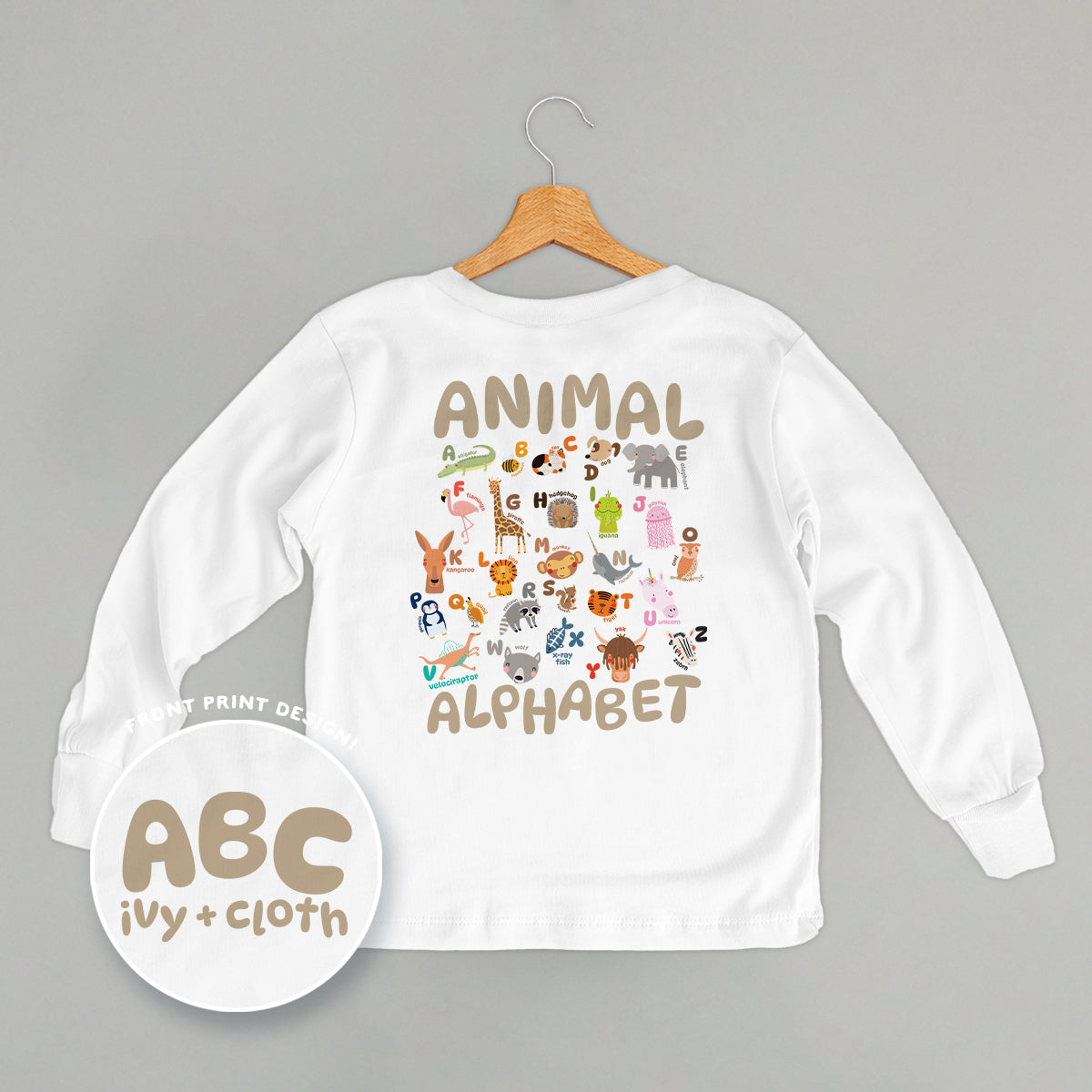 ABC Animals (Kids Back Print) product image 2