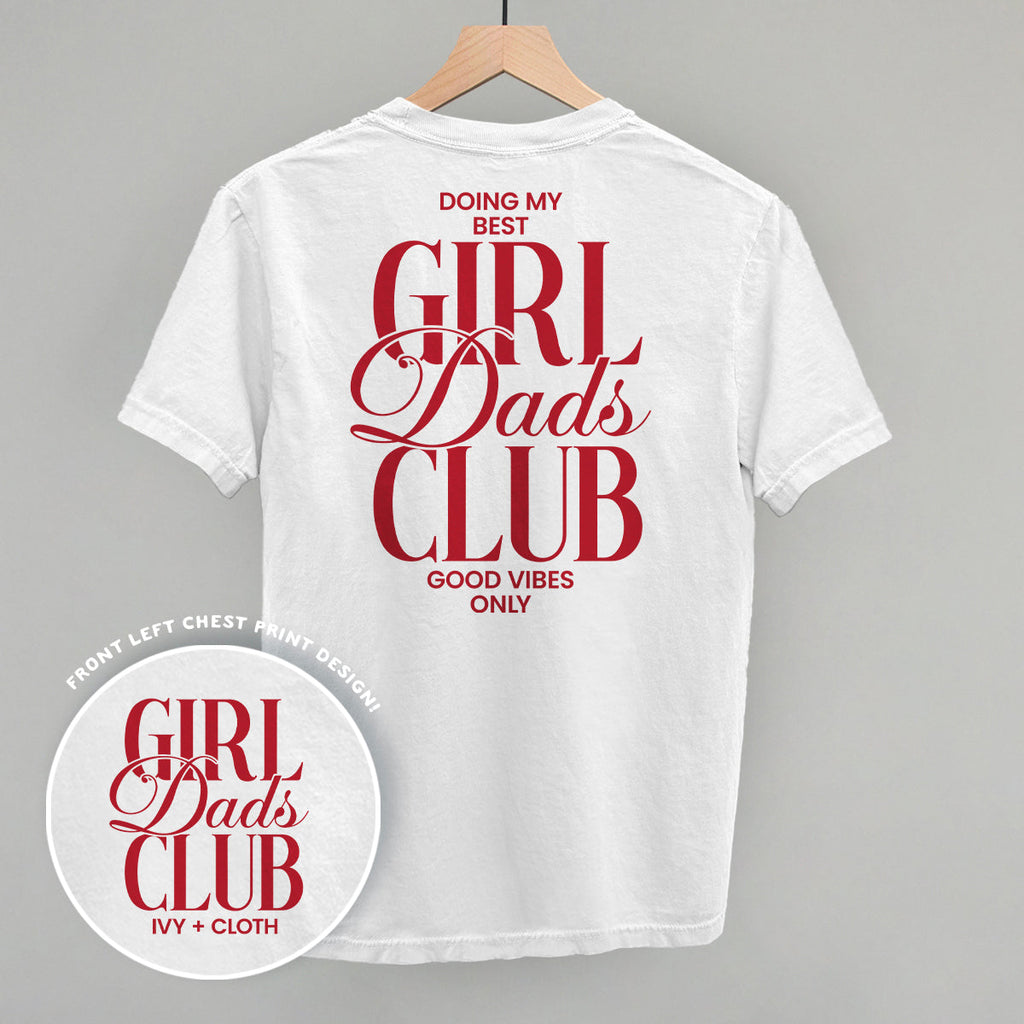 Girl Dads Club (Red) (Back Print) product image 2