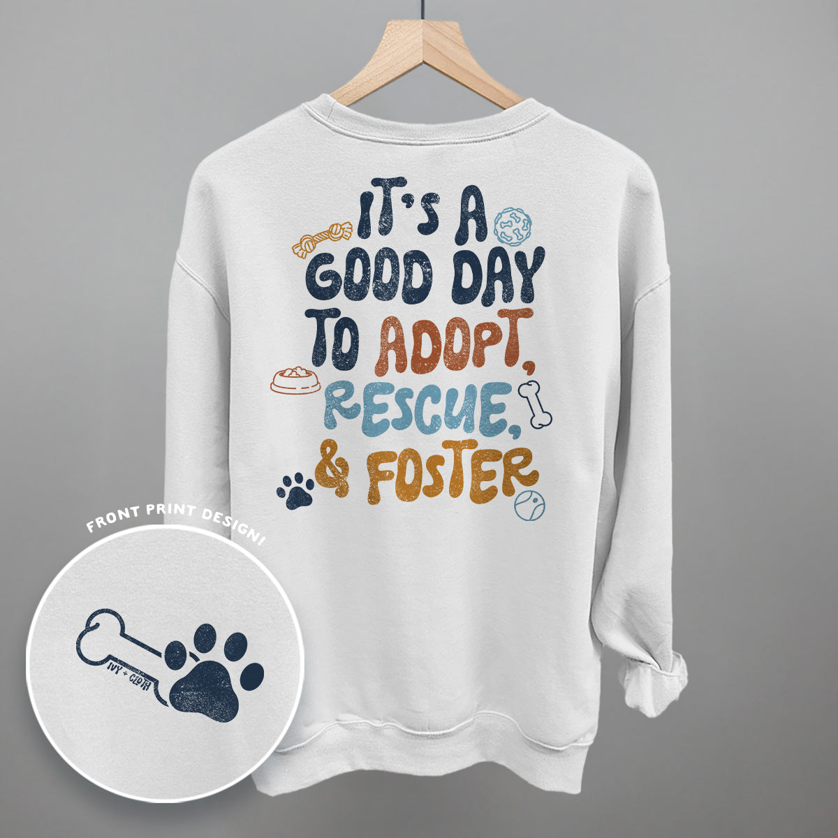 Adopt, Rescue, & Foster (Back Print) product image 5