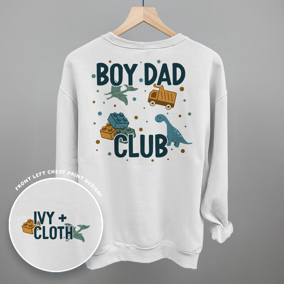 Boy Dad Club Doodles (Back Print) product image 7