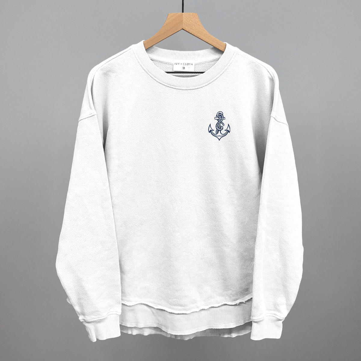 Anchor Doodle (Navy Blue) (Left Chest) product image 7