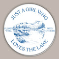 Just A Girl Who Loves The Lake (Decal)